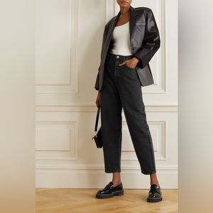 AGOLDE
Balloon high-rise tapered baggy jeans